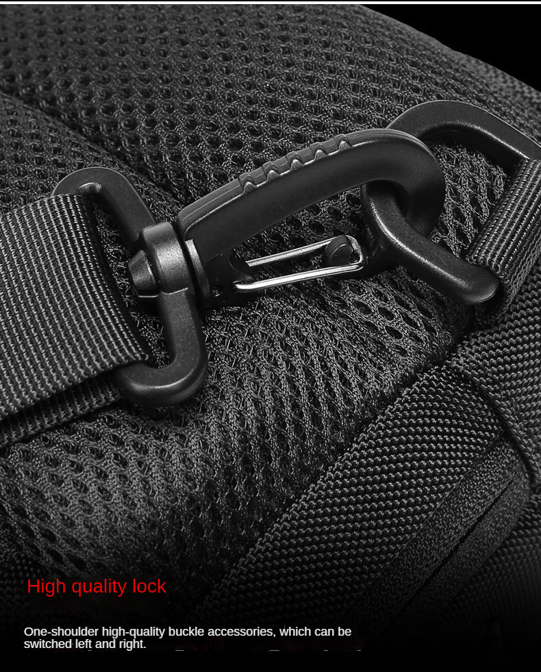 Anti Theft Crossbody Sling Bag Cross Shoulder Sling Bag USB Men Chest Bag
