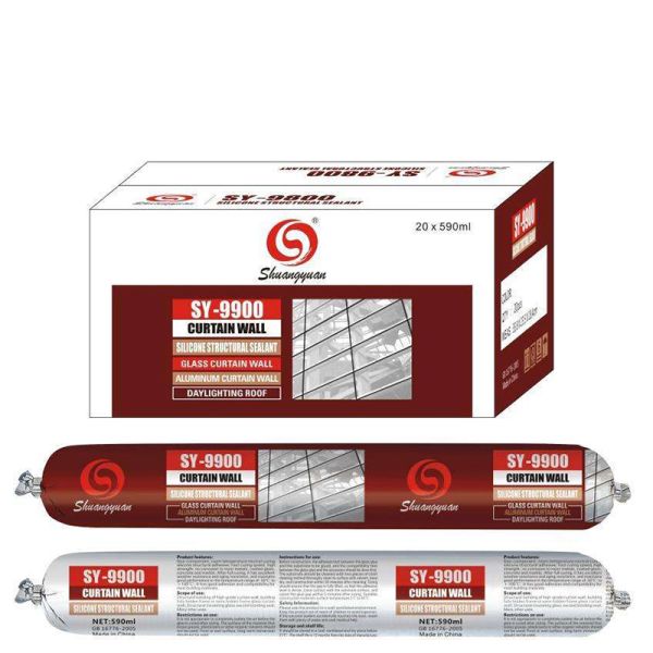 Low Odor Structural Silicone Caulk High Strength Bonding For Glazing Projects