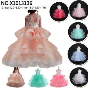 Wholesale girl's princess dress evening dress wear party dress ready goods ready to ship stock 86 from china suppliers