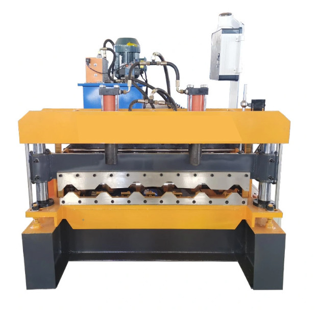 380V 50HZ 3P Rib Panel Roll Forming Machine Steel Roofing Sheet Making Machine
