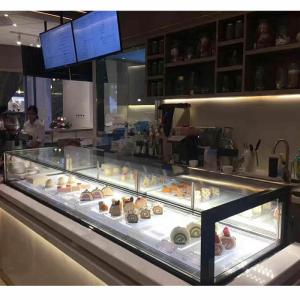 Wholesale Back Sliding Door 1 Tier 900W Bakery Display Fridge from china suppliers