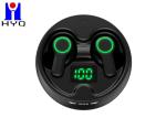 Black Case 6h IPX4 Waterproof Bluetooth Earphones For Gaming