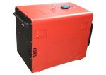 AC Single Phase 220V Small Portable Diesel Generator 6kva Silent Genset 50HZ