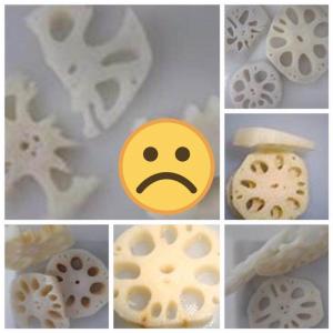 Wholesale IQF Frozen Lotus Root Slices, thinckness 0.8 mm, diameter rang from 4 cm to 8 cm from china suppliers