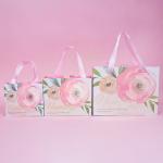Logo Printed Pink Custom Cardboard Jewelry Boxes Drawer Storage Design