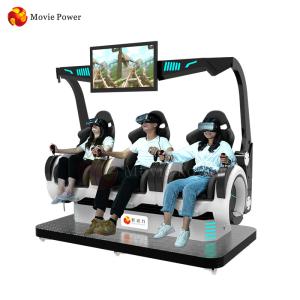 Wholesale Coin Operated 3 Seats Virtual Reality Simulator VR Cinema Dynamic from china suppliers
