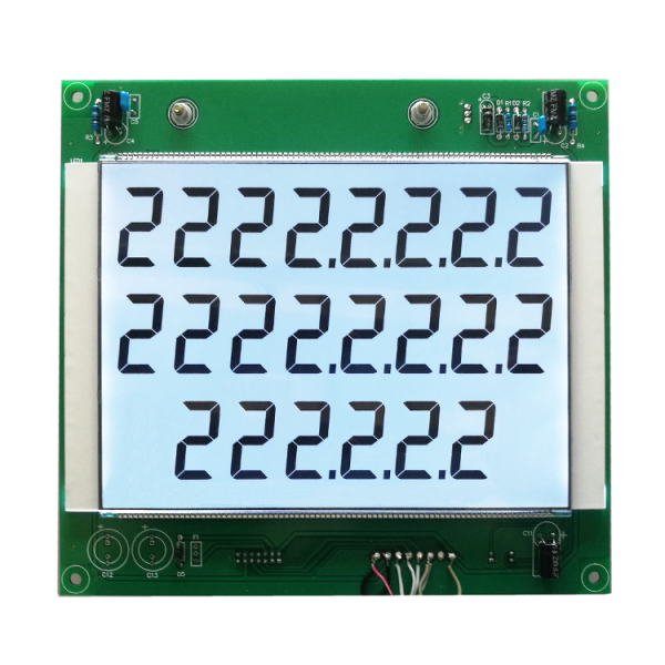 Factory Customization 886 Fuel Dispenser Module 22 Digit Segment LCD Display