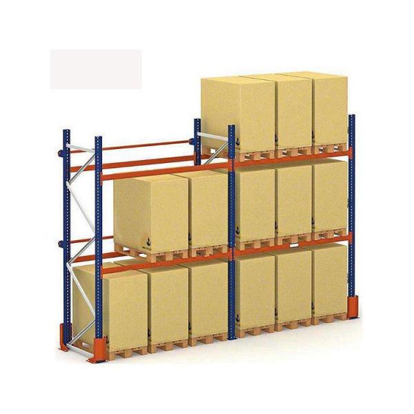 Heavy Duty Metal Pallet Racks With 4 Shelves , Selective Pallet Rack Q235