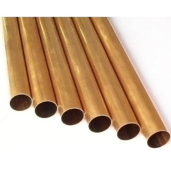 99.9% Hollow Brass Tube Red Copper Pipe C34500 C34200 ASTM B280