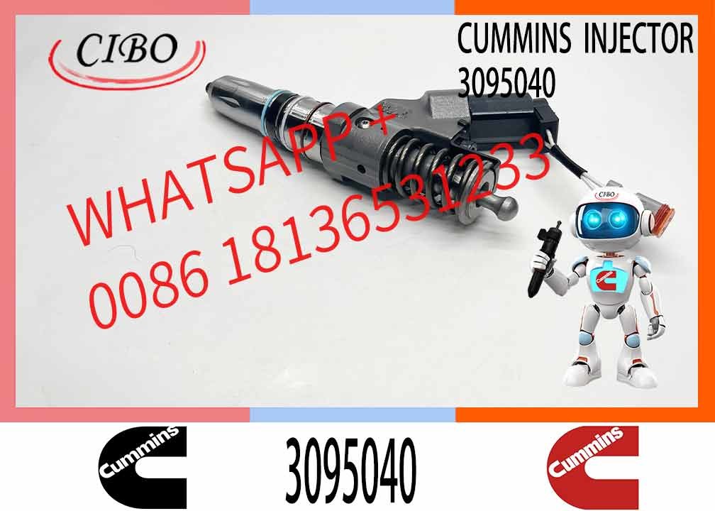 3095040 Fuel Injector Fit for Cummins QSM11 ISM11 M11 Diesel Engine Fuel System Aftermarket Parts