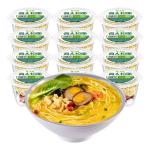 Spicy Beef Flavor Ramen Instant Noodles Non Fried / Cup Noodles Beef Spicy 166g