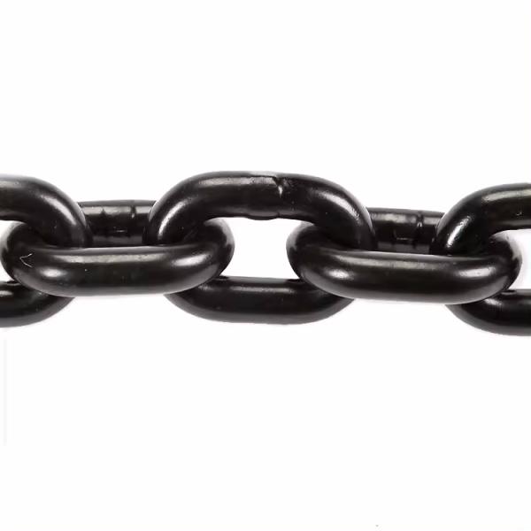 G80 3.2mm*9mm Iron Chain For Heavy Duty Load Standard And Calibrated