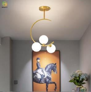 Wholesale 11.81inch Modern Line Glass Pendant Light G9 Simple Lighting For Bedroom Kitchen from china suppliers
