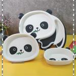 Melamine Plates for Kids Baby Children Tableware Dinnerware Cutlery Bowl 35g
