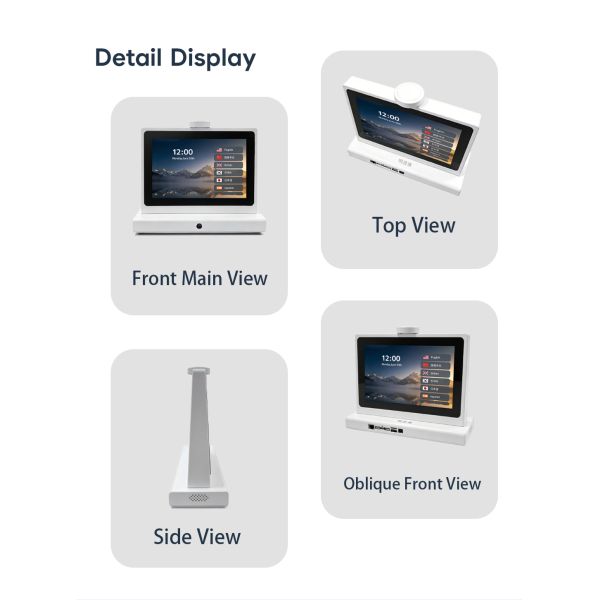 AI Language Translator Machine with 10-inch Dual Display Two-way Voice Interpreter for International Business and Travel Support