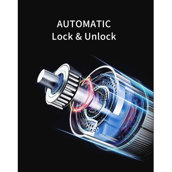 Anti Peep Smart Fingerprint Door Lock Digital Password Bluetooth