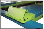 Drip Trays Four Post Vehicle Lift Height 1700mm Single Point Lock Release