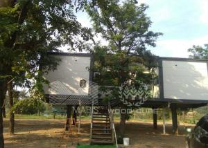 Wholesale High Intensity Prefabricated Wooden Houses With Galvanized Light Steel Frame from china suppliers
