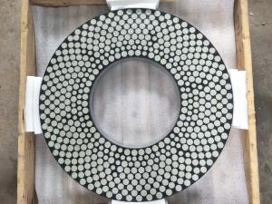 China Round CBN Diamond Wheel Ceramic Diamond Grinding Disc ISO Certification on sale