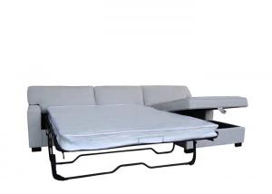 China Sectional Multi Purpose Sofa Bed Fabric Sofa Bed Couch With Chaise Storage on sale