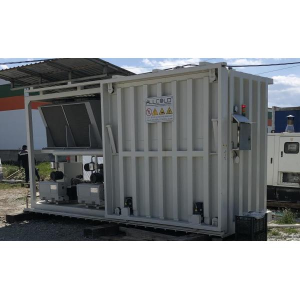 PLC control Compressor Lettuce Vacuum Cooler R404a