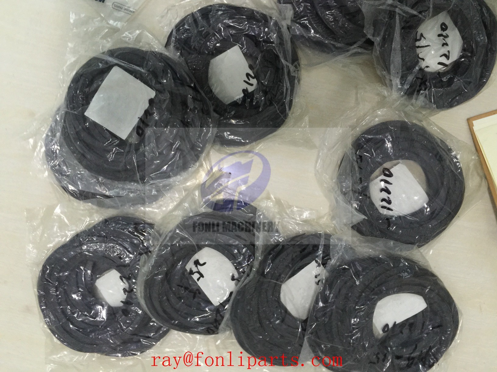 High quality KOMATSU WA100 WA200 LOADER TRANSMISSION FORWARD CLUTCH SEAL RING 419-15-12121 419-15-12210