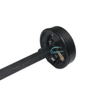 Wholesale 1200-2000Kg 45MM Square Boat Trailer Axle 10'' Electric Brake Trailer Axle from china suppliers