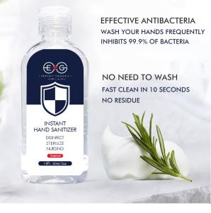 Wholesale 60ml Portable Antibacterial Hand Gel Travel Size , Silver Ion Hand Sanitizer from china suppliers