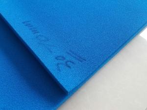 Wholesale Blue Color Silicone Sponge Sheet Impression Fabric from china suppliers