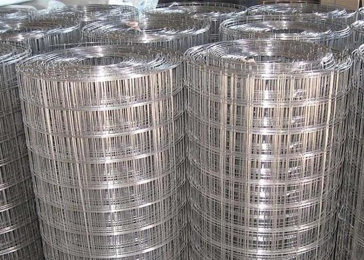Silver 304 50mmx50mm 1 X 1 Stainless Steel Wire Mesh Square Hole For Construction