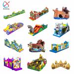 Supplier Inflatable Combos Happy Easter Candy Theme Inflatable Bouncy House