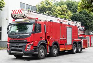 Wholesale Volvo 42m Water/Foam/Powder Fire Fighting Truck Multipurpose Vehicle China Factory from china suppliers