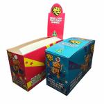 Paper Cardboard Tear Away Display Box For weed Flower Food Packaging