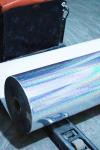 Acrylic Glue Clear Holographic Film , Waterproof Holographic Film Paper