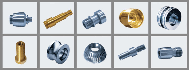 Small Parts Machining CNC Lathe Machine HTC16-6 Sleeve Spindle Gang tool Slant Bed CNC Lathe