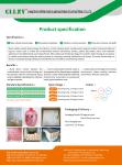 660mmx840mmx25um Fully Water Soluble Laundry Bags, PVA Plastic Medical Laundry