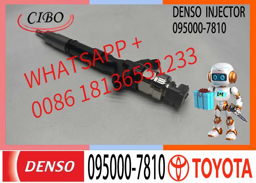 23670-30290 095000-7820 095000-7810 23670-39265 23670-30120 for Toyota 1KD 2KD Engine Fuel Injector