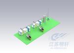Electric Outdoor 10 Ton Organic Waste Disposal Machine Fermentation System