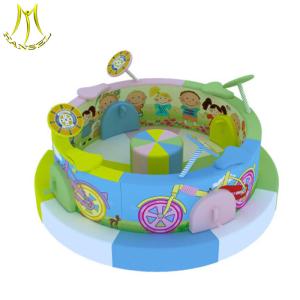Wholesale Hansel commercial play equipment toddlar soft play item soft carousel games for kids from china suppliers