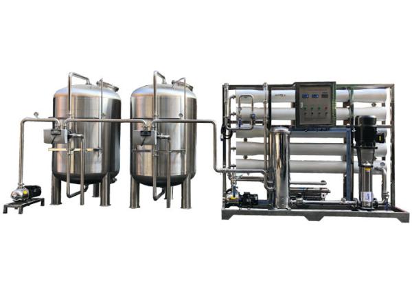 Stainless Steel 304 / 316 Desalination Plant Drinking Water Treatment System
