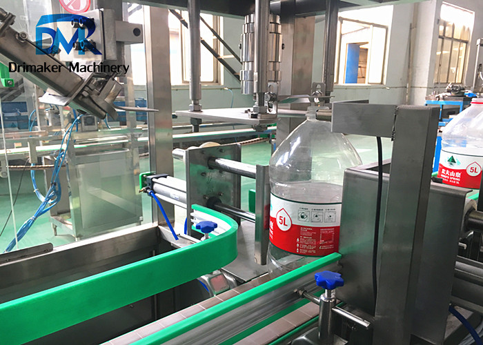 Professional Packaged Drinking Water Filling Machine 3-10l Bottle Motor Drive
