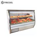 R290 Refrigerant Meat Display Cooler 500L Butcher Display Fridge 115V 60HZ