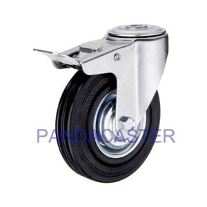 Wholesale Furniture / Trolleys Industrial Caster Wheels With Total Brake Device from china suppliers