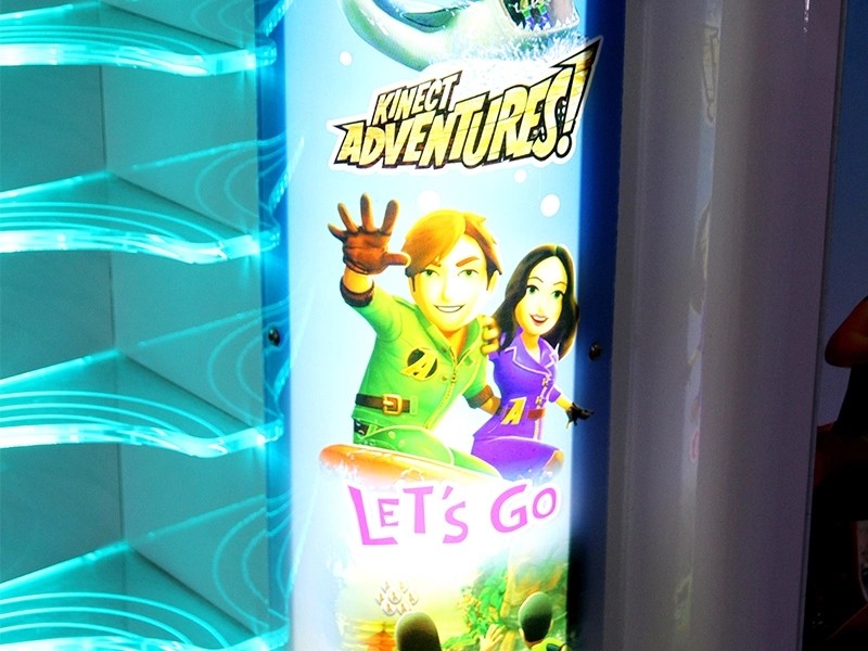 55 Lcd Kids Arcade Machine Trolltech Adventure Motion Sensing Video Game Equipment