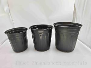 Wholesale Series 8 Black plastic plant pot BN210 from china suppliers