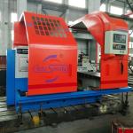Automotive Wheel Facing Lathe Machine Economic Floor Type Face Lathe