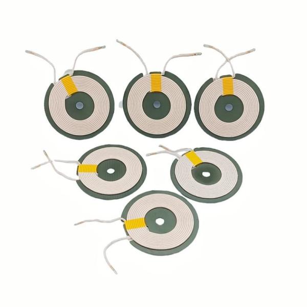 A11 A12 5W - 10W G45 Diameter 45mm 6.3uH Wireless Charging Coil TX Coil