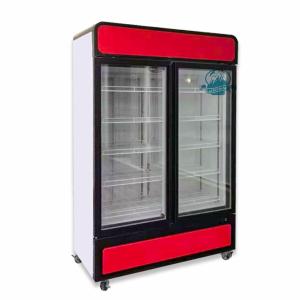 Wholesale Supermarket Upright freezer Showcase Glass Door Cooler Manufacturer from china suppliers