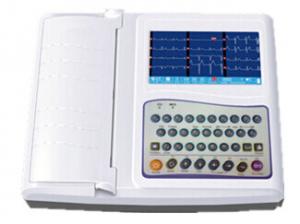 Wholesale 12 Channel Ecg Machine 7 Inch Electrocardiogram Equipment With Full Keyboard from china suppliers