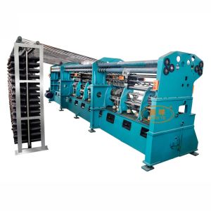 China Highly Productive HDPE Green Shade Net Suppliers Machine with Different Features and Open Cam Gearing on sale